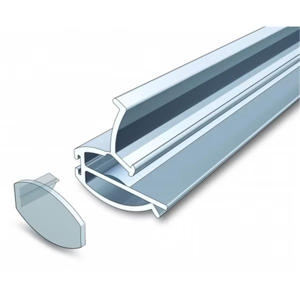 SnapGraphics 18 in. Snapgraphic Gripper Gc- Clear, Testrite Visual Products, Mfr#: GC18